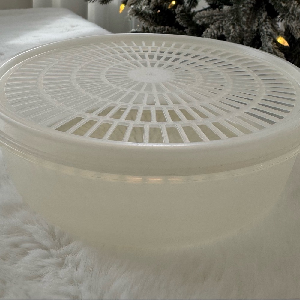 Tupperware Strainer with Lid